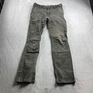 Arborwear Cedar Flex Pants Mens 32x32 Gray Canvas Work Utility Trousers 102225